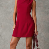 Chic Sleeveless Mini Dress – Elegance for Every Occasion