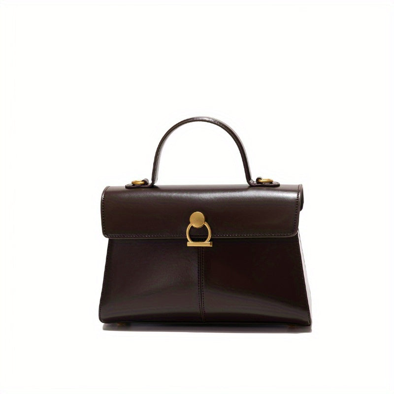 Mala de luxo leve e vintage de alta qualidade para mulheres, ideal para uso diário, com design clássico e eterno, oferecendo longevidade. Com 20 tipos básicos de malas para combinação de outfit.