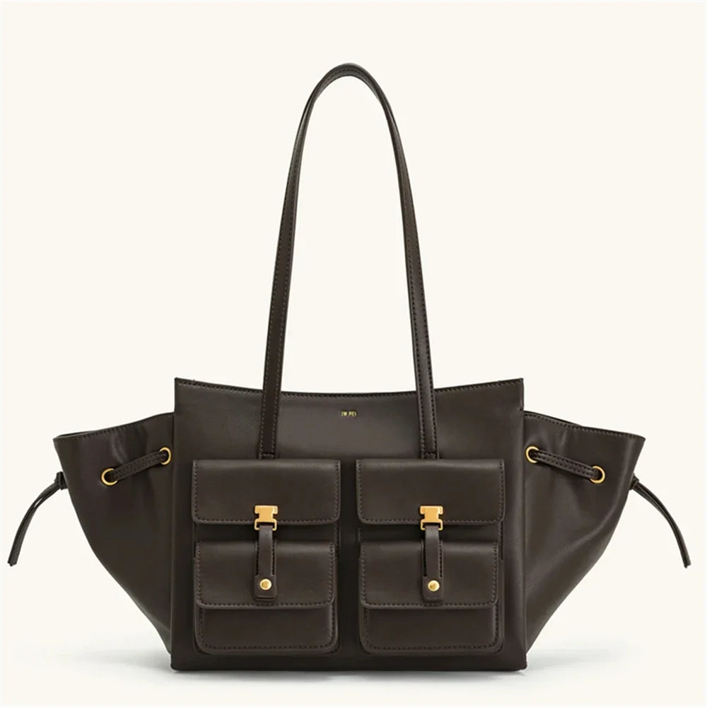 Elegant Moto Canvas Tote - Elevate Your Style