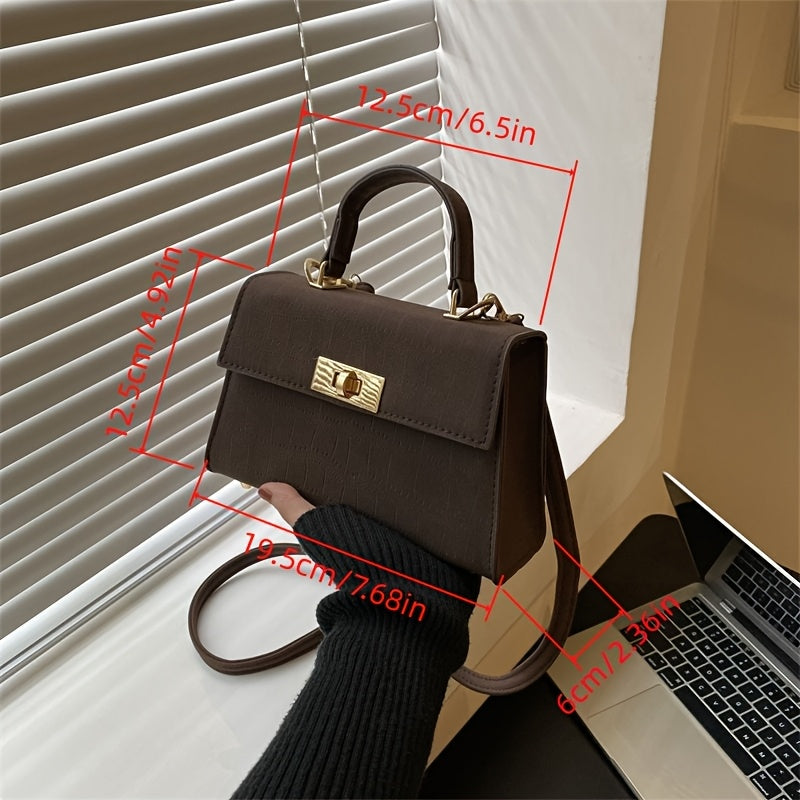 Carteira de mão quadrada multifuncional de alta qualidade para mulheres, bolsa transversal nova 2025, carteira embutida elegante e moderna, ideal para todas as estações