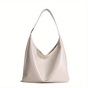 Bolsa de mão grande para mulheres - Espaço para trabalho, viagem, uso diário com fecho de correr, elegante bolsa minimalista para mulheres, escritório, eventos formais, presente - Durável e fácil de limpar em sintético preto/branco - Perfeita para deslocações, reuniões, compras, bolsa versátil, design elegante, construção sólida, profissionais, bolsa moderna, material de alta qualidade, mulheres de negócios