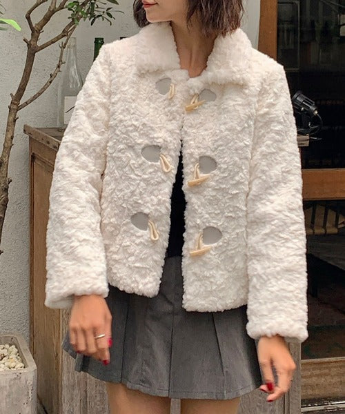 Elegance in Winter: Luxe Lapel Button Coat with Thermal Lining