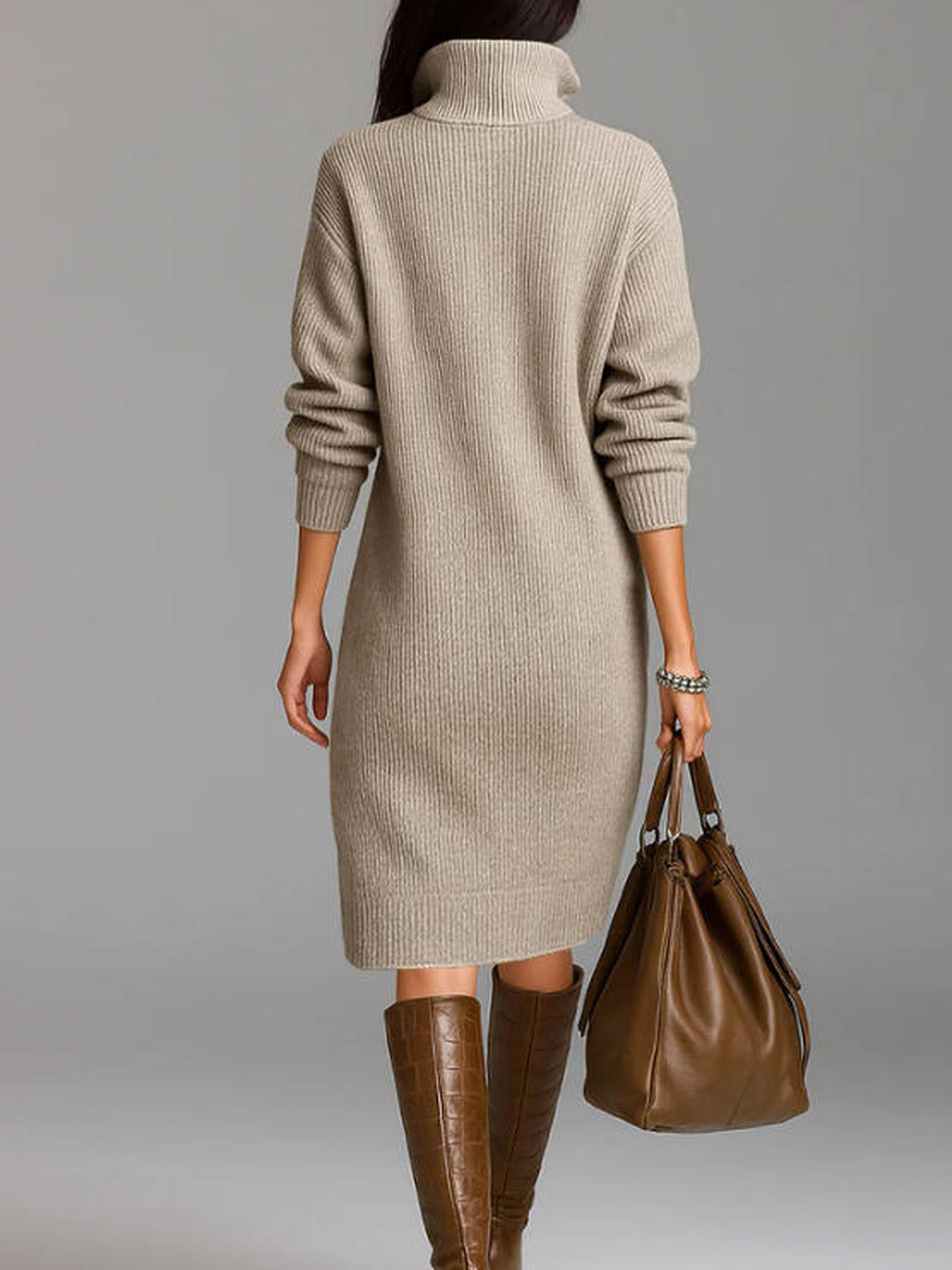 Chic Comfort: The Knit Dress That Embraces Your Autumn/Winter Style
