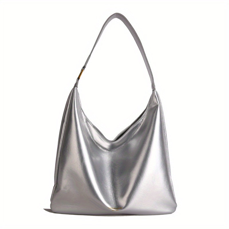 Bolsa de mão grande para mulheres - Espaço para trabalho, viagem, uso diário com fecho de correr, elegante bolsa minimalista para mulheres, escritório, eventos formais, presente - Durável e fácil de limpar em sintético preto/branco - Perfeita para deslocações, reuniões, compras, bolsa versátil, design elegante, construção sólida, profissionais, bolsa moderna, material de alta qualidade, mulheres de negócios