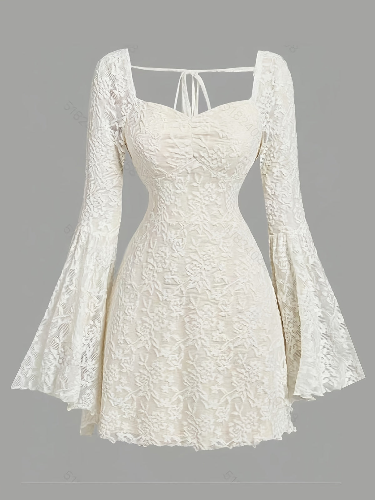 Vestido Curto de Manga Bufante Estilo Gótico para Ação de Graças, Natal e Ano Novo NS702