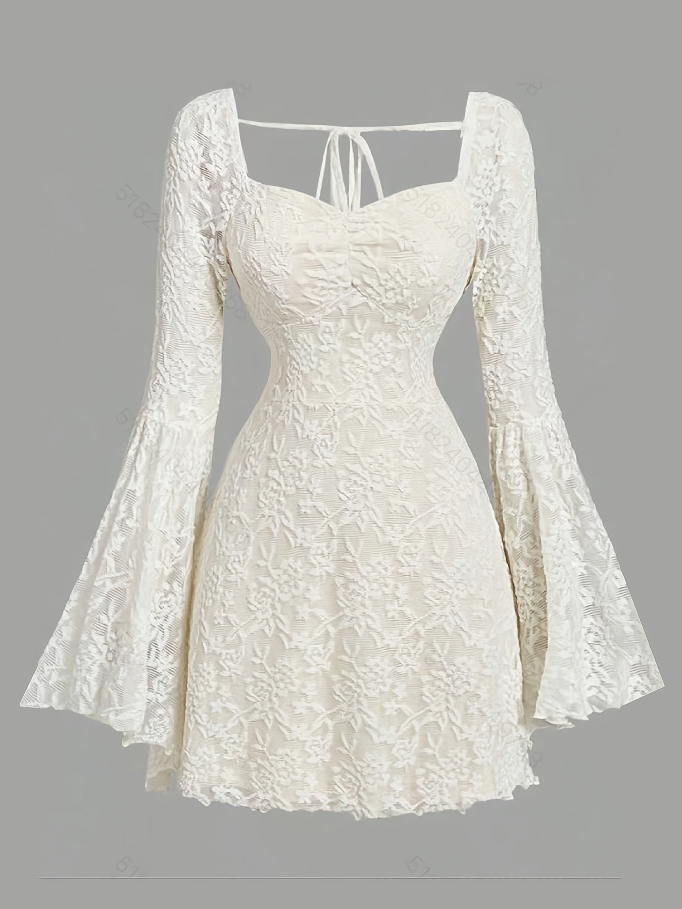 Vestido Curto de Manga Bufante Estilo Gótico para Ação de Graças, Natal e Ano Novo NS702