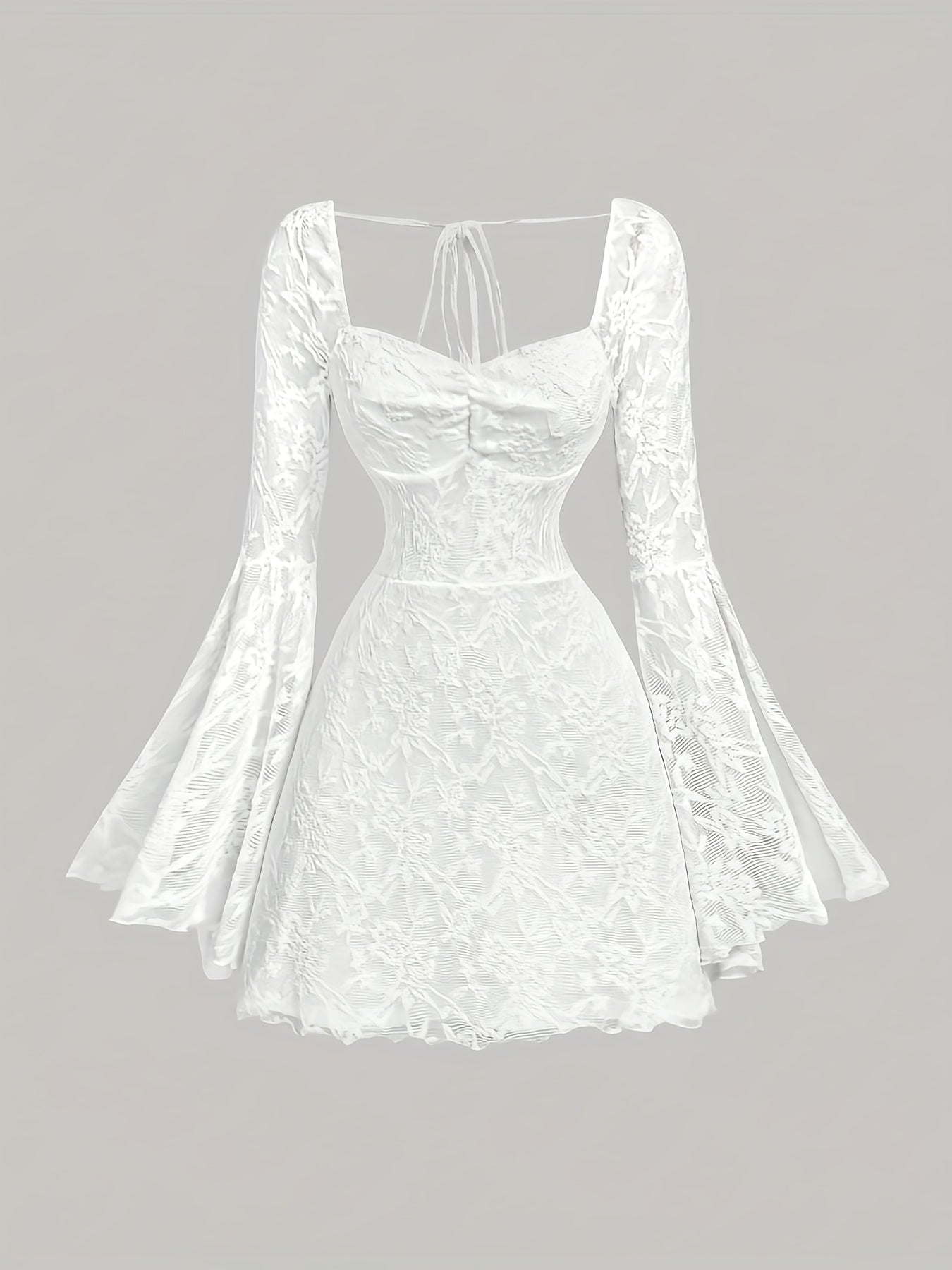 Vestido Curto de Manga Bufante Estilo Gótico para Ação de Graças, Natal e Ano Novo NS702