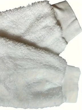 Tamanho Grande - Tamanho Grande - Tamanho Grande - Casaco Elegante com Capuz para Mulheres de Tamanho Grande - Casaco Macio de Manga Comprida com Fecho de Correr e Bolsos, Lavável na Máquina, Cor Lisa, Estilo Casual