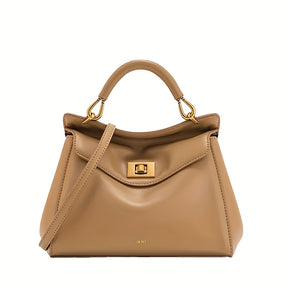 Mala de mão com fivela de bloqueio JW PE, novo modelo Lucia, bolsa de ombro e transversal com um toque high-end, perfeita para o dia a dia e versátil para mulheres.