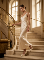Exquisite Stiletto Heels with Elegant Bow - Chic Mary Jane Style
