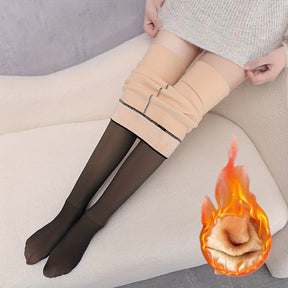 Leggings de Inverno Quentes para Adolescentes com Forro de Lã - Collants Térmicos Grossos com Punhos Canelados, &, Tecido de Malha para Todas as Estações para Outono & Inverno, Lavar à Mão ou Limpar a Seco, Leggings de Inverno | Design de Punho Canelado | Construção em Malha, Leggings para Inverno, Para Adolescentes