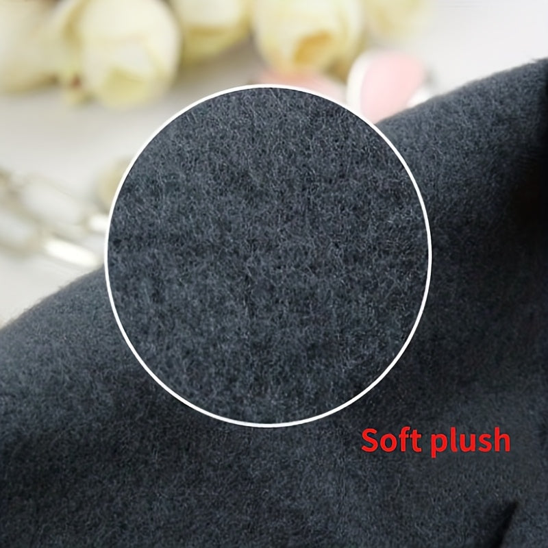 Meias-calças Térmicas de Cintura Alta para Mulheres - Calças de Inverno Resistentes com Gola Flocada Antiderrapante, Textura Grossa e Perolada (Grau 70/D) - Meias Térmicas Laváveis à Mão para Atividades ao Ar Livre - Meias Elegantes para Clima Frio