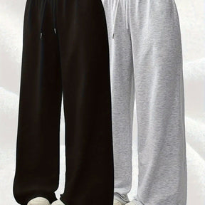 Chic & Versatile: Women's Two-Piece Casual Sports Pants