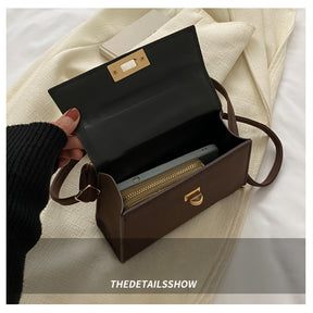 Carteira de mão quadrada multifuncional de alta qualidade para mulheres, bolsa transversal nova 2025, carteira embutida elegante e moderna, ideal para todas as estações