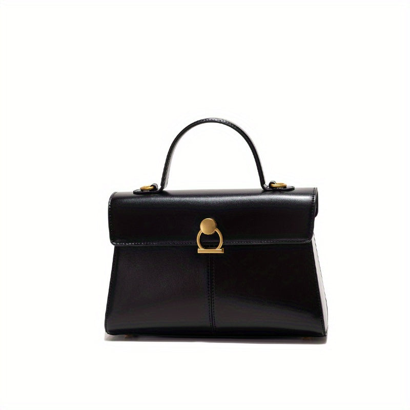 Mala de luxo leve e vintage de alta qualidade para mulheres, ideal para uso diário, com design clássico e eterno, oferecendo longevidade. Com 20 tipos básicos de malas para combinação de outfit.