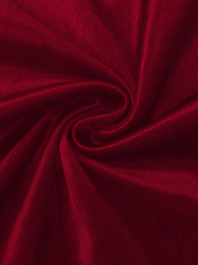 Vestido de Noite Formal Elegante para Mulheres - Vermelho Borgonha/Bordô, Decote Profundo em V Sem Alças com Abaixo e Zíper nas Costas, Ótimo Para Casamentos Festivais Formaturamadrinhas Ocasiões Especiais Material De Qualidade Acabamento Cetim Adult