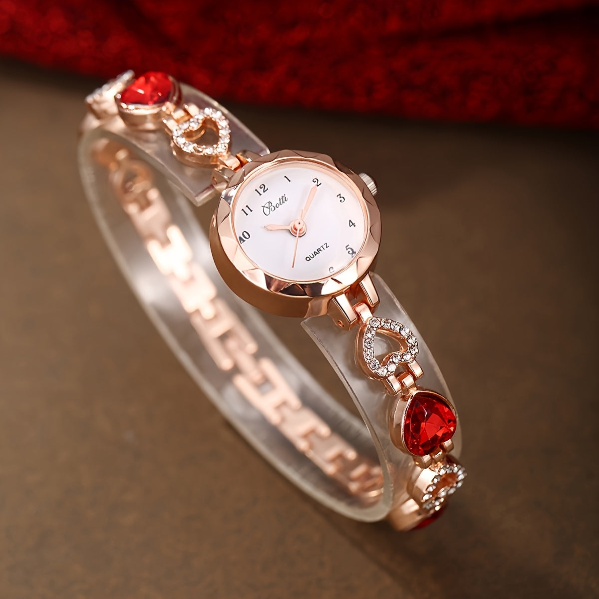 Conjunto de 3 relógios de pulso elegantes para mulheres - Movimento de quartzo, caixa e pulseira em liga, mostrador redondo com acentos de pedras falsas coloridas - Presente perfeito para o Dia da Mãe, aniversários, aniversários, conjunto de relógios de pulso, acessório de aniversário, design sofisticado, relógio durável