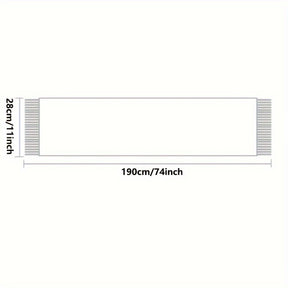 MOFOROCO Cachecol de Inverno Luxuoso e Macio com Textura Semelhante a Crina de Cavalo - Colar Quente Estilo Boêmio, Tecido Macio Semelhante a Crina de Cavalo (Sem Penas), Envoltório Lavável à Máquina para Presente de Natal/Dia dos Namorados, Acessório Elegante para Aquecer o Pescoço (Cores Sólidas)