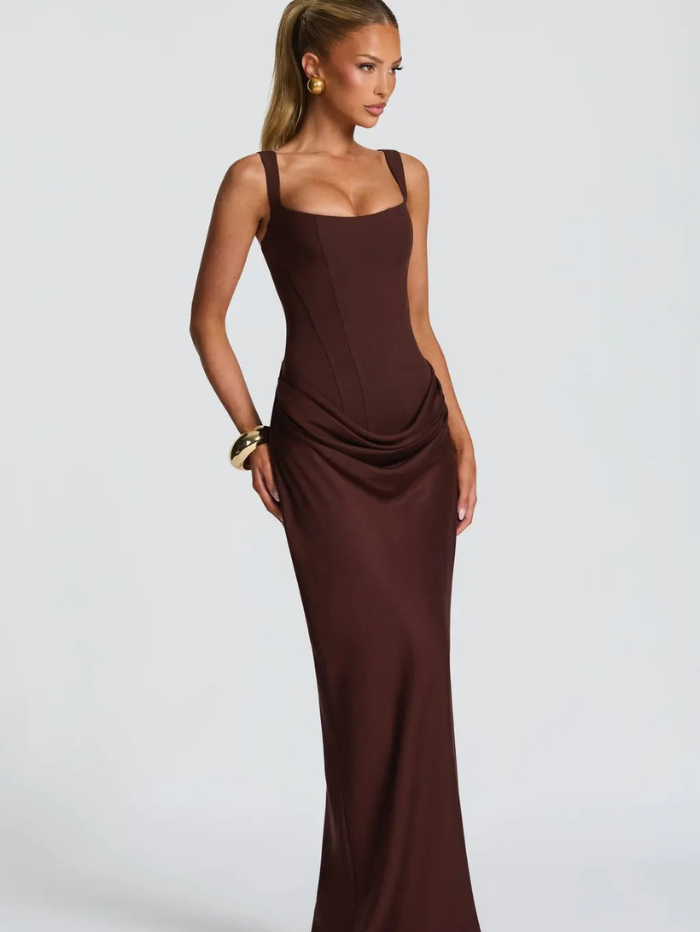 Celeste Flow Dress – Effortless Elegance in Motion