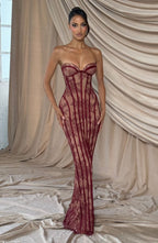 Timeless Strapless Maxi Dress