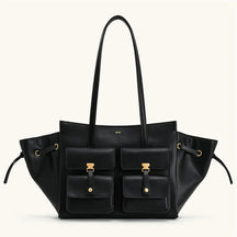 Elegant Moto Canvas Tote - Elevate Your Style
