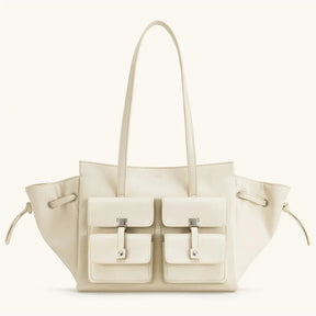 Elegant Moto Canvas Tote - Elevate Your Style