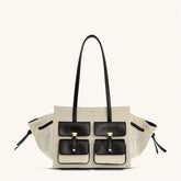 Elegant Moto Canvas Tote - Elevate Your Style