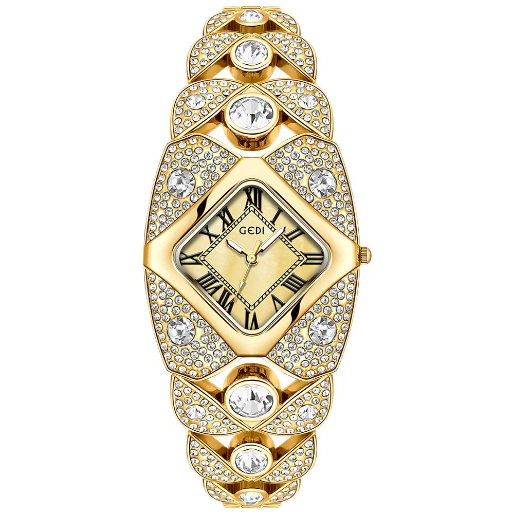 Elegant Diamond Luminous Ladies' Watch