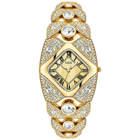 Elegant Diamond Luminous Ladies' Watch