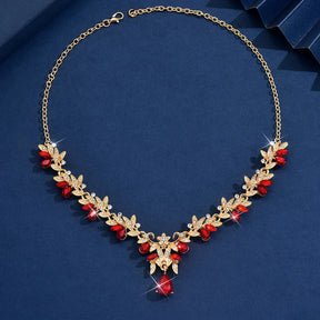 1PC Women's Fashion Geometric Water Drop Pendant Necklace Jewelry Suitable for Date, Party, Festival Gift-2168