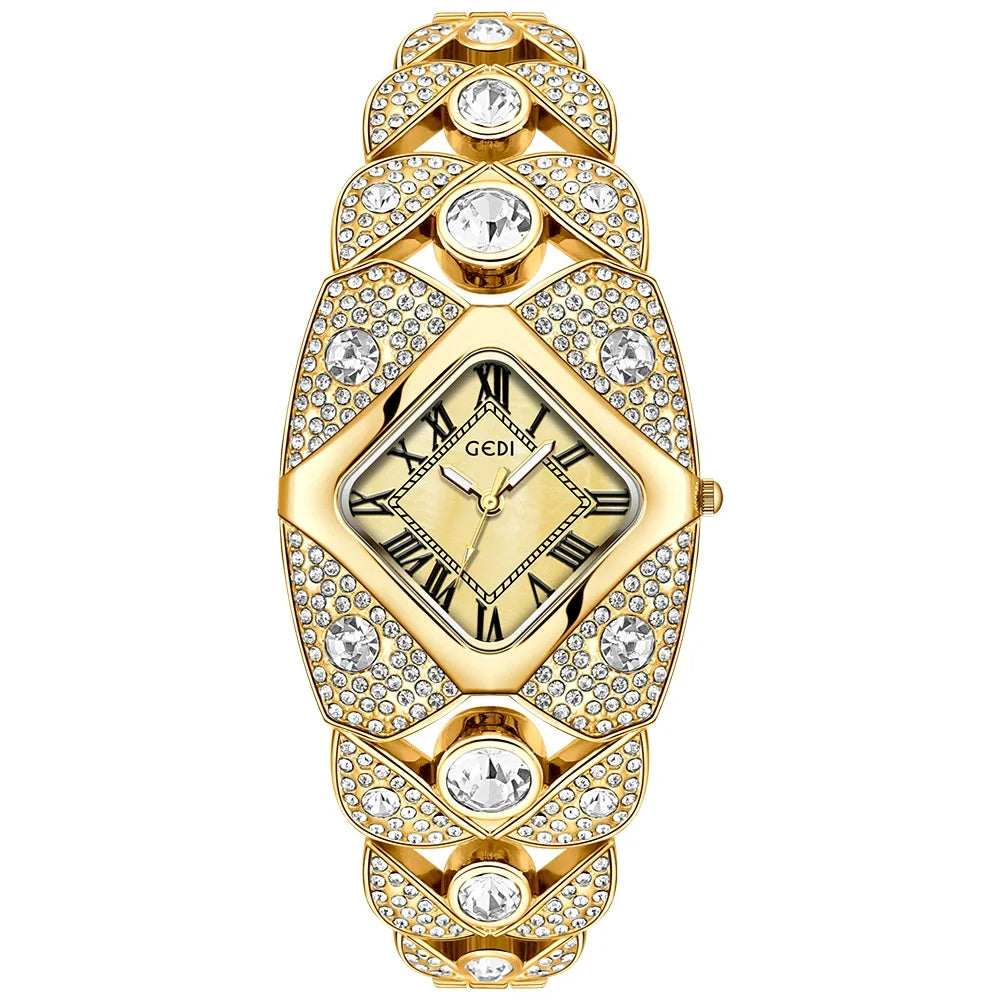 Elegant Diamond Luminous Ladies' Watch