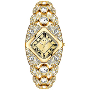 Elegant Diamond Luminous Ladies' Watch