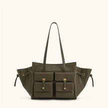Elegant Moto Canvas Tote - Elevate Your Style