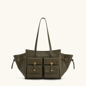 Elegant Moto Canvas Tote - Elevate Your Style