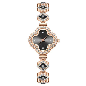 Exquisite Clover Pearl Quartz Women's Watch