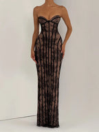 Timeless Strapless Maxi Dress