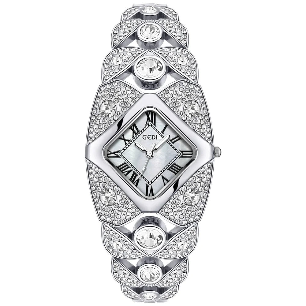 Elegant Diamond Luminous Ladies' Watch