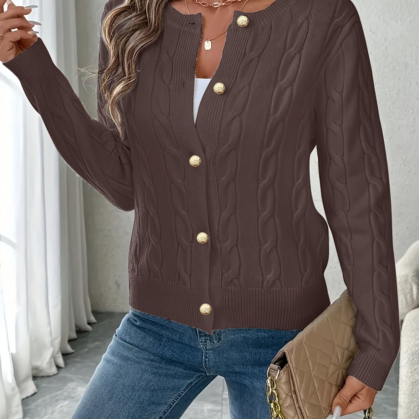 Chic Layered Cardigan for Effortless Elegance