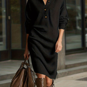 Chic Comfort: The Knit Dress That Embraces Your Autumn/Winter Style
