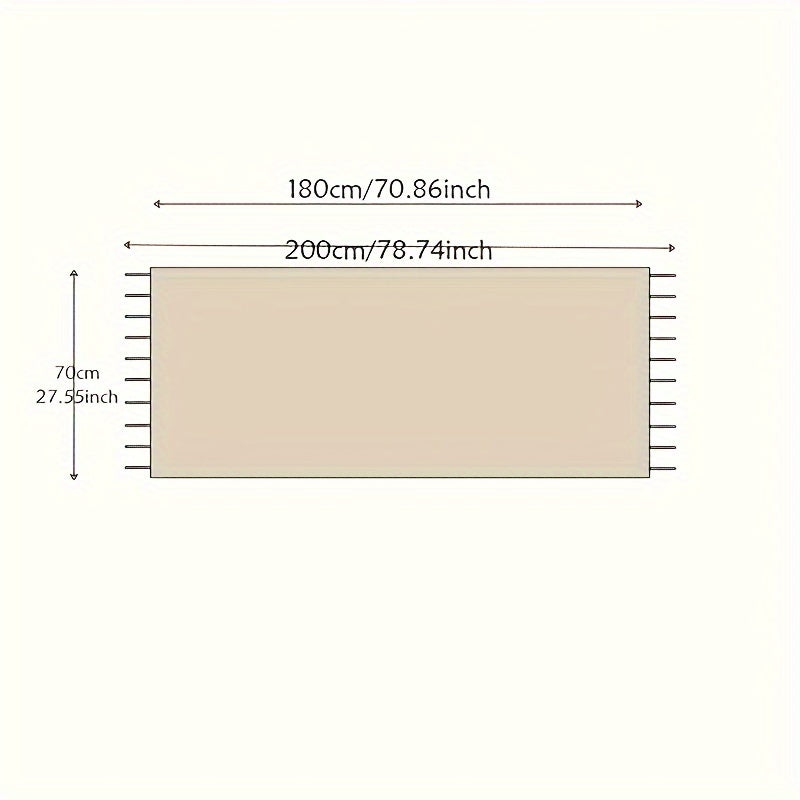 1 Cachecol Boémio Elegante de Dupla Face para Mulher - Poliéster Quente e Respirável, Design com Estampado Animal, Versátil para Saídas Casuais e Composição Elegante, Perfeito para Moda de Outono/Inverno, Acessório de Roupa Casual | Estilo Boémio | Cachecol de Poliéster