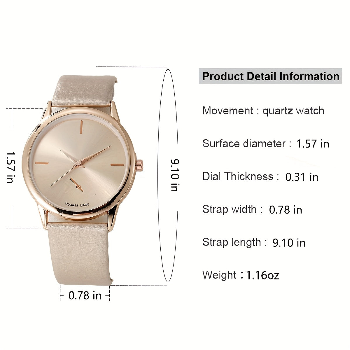 2peças Relógio Feminino Elegante e Estiloso + Conjunto de Pulseira Moderno, Presente Perfeito para Ela no Dia dos Namorados/Natal/Aniversário/Aniversário - A Escolha Definitiva