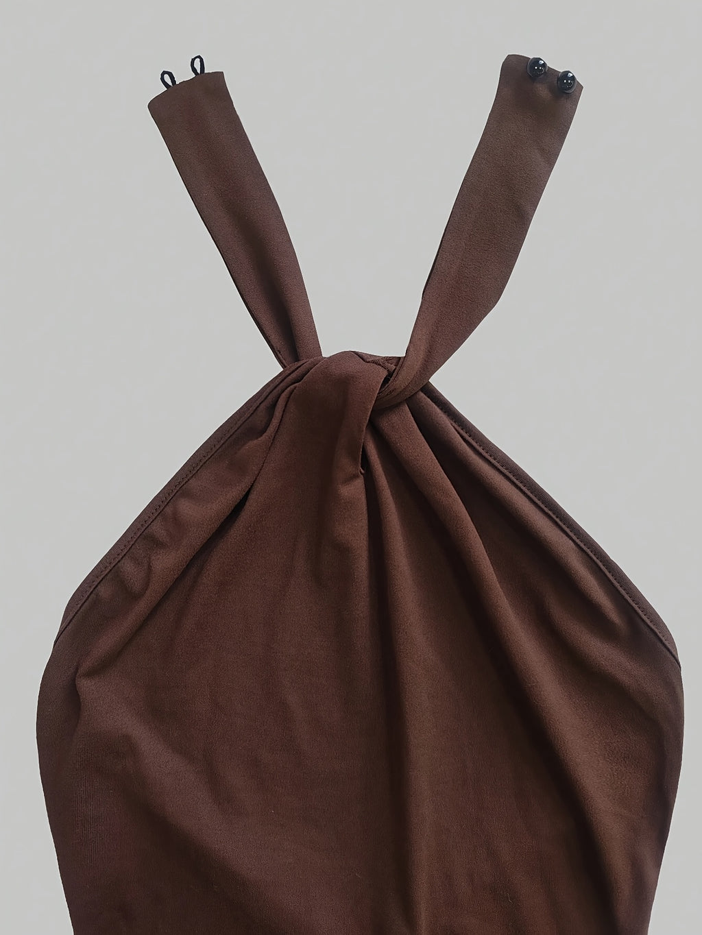 Midnight in Coffee: The Sculptural Backless Statement