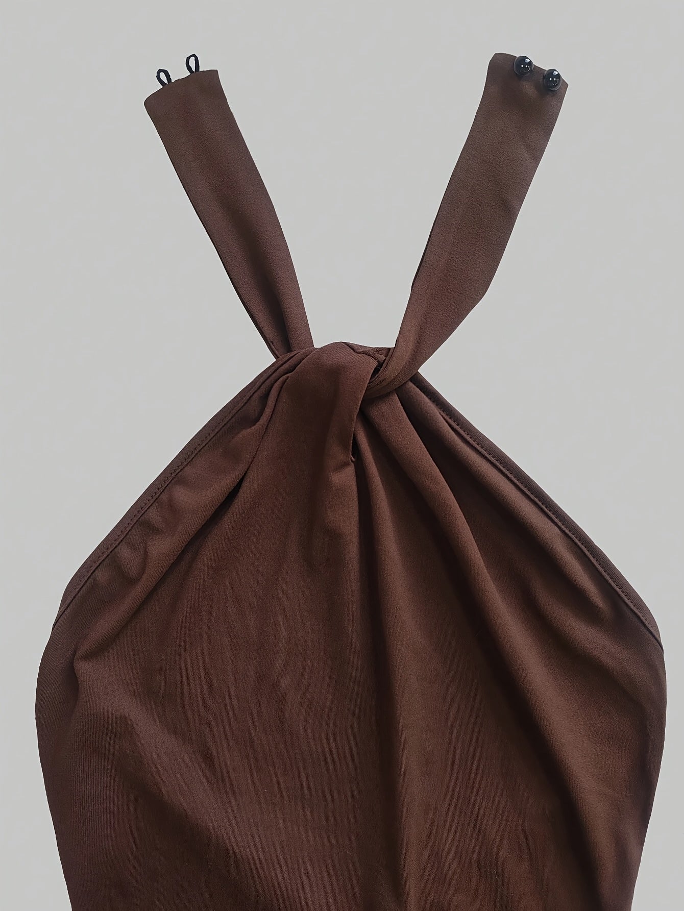 Midnight in Coffee: The Sculptural Backless Statement