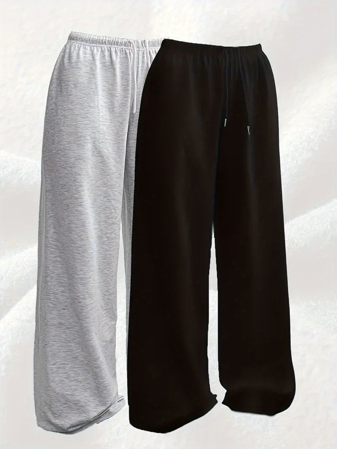 Conjunto de Duas Peças: Calças Esportivas Casuais Estilosas e Versáteis para Mulheres