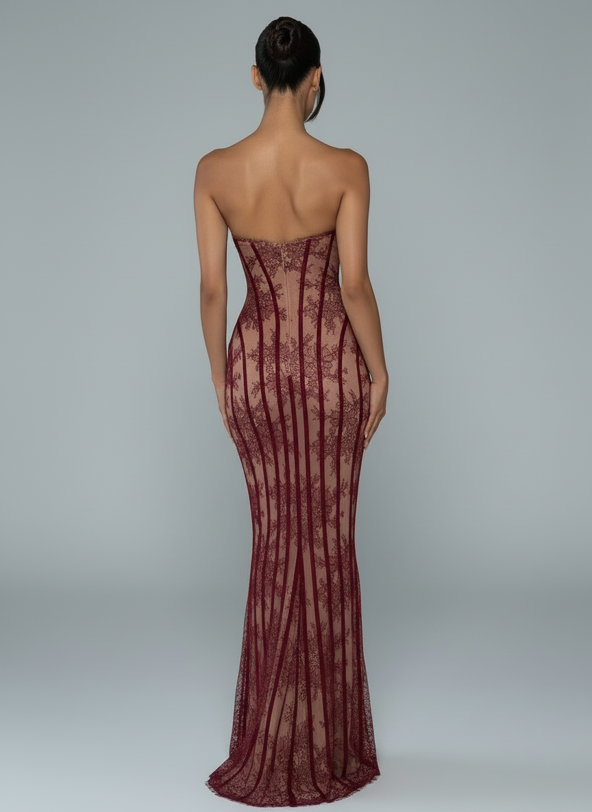 Timeless Strapless Maxi Dress