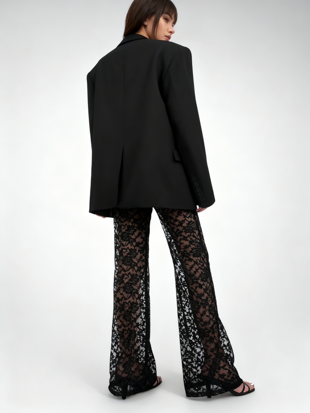 The Midnight Allure: Sculpting Elegance in Lace