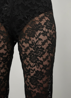 The Midnight Allure: Sculpting Elegance in Lace