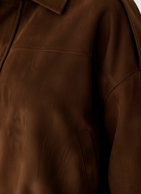 Timeless Elegance: Olive Green Vintage Women's Jacket